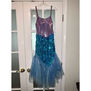 GIRLS MERMAID SEQUIN DRESS 🧜🏻‍♀️🐠✨